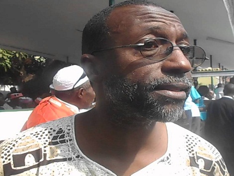 Feature image Mamadou Barry, au siège de l'UFDG, image d'archive