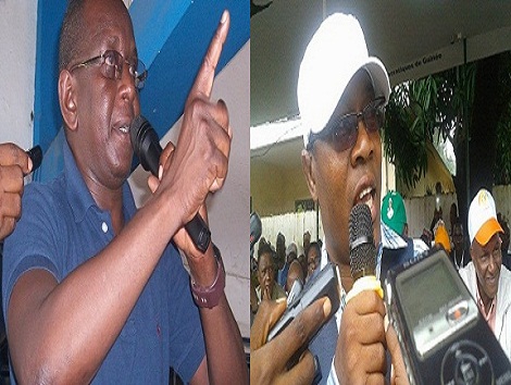 Feature image S.Barry de l'UFR (G) & O.Gaoual Diallo de l'UFDG (D)