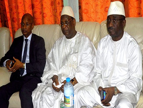 Les trois anciens premier ministres (Cellou, Kouyaté, Sidya)