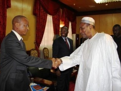 Cellou Dalein Diallo et Alpha Condé  Photo d'archive