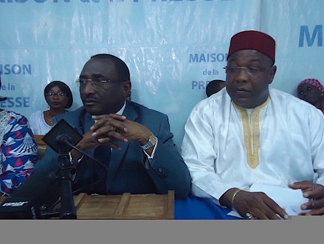Sidya Touré et Baidy Aribot