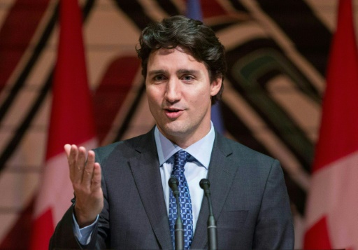 Le premier ministre canadien Justin Trudeau