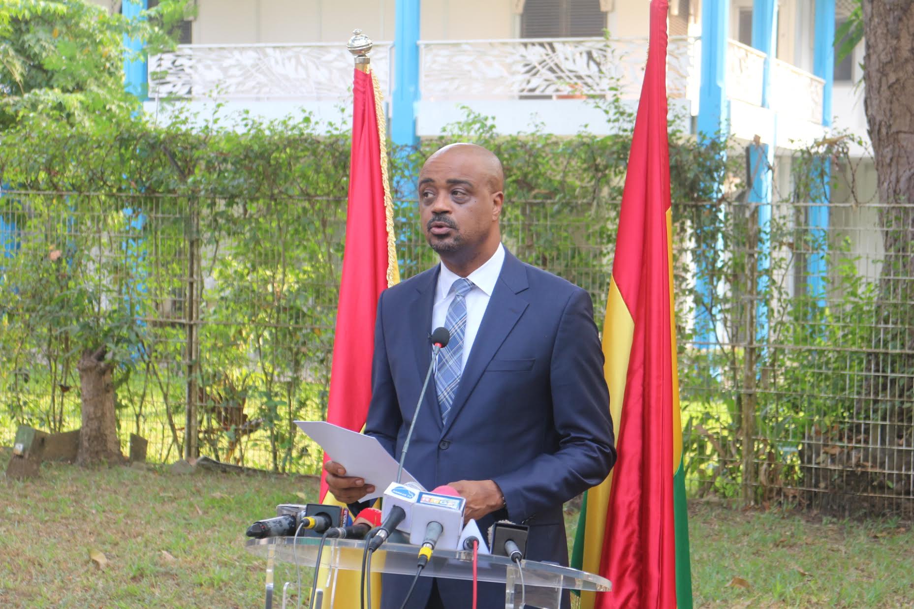Damantang Albert Camara, Ministre Porte-Parole du Gouvernement guinéen  Photo-Africaguinee.com