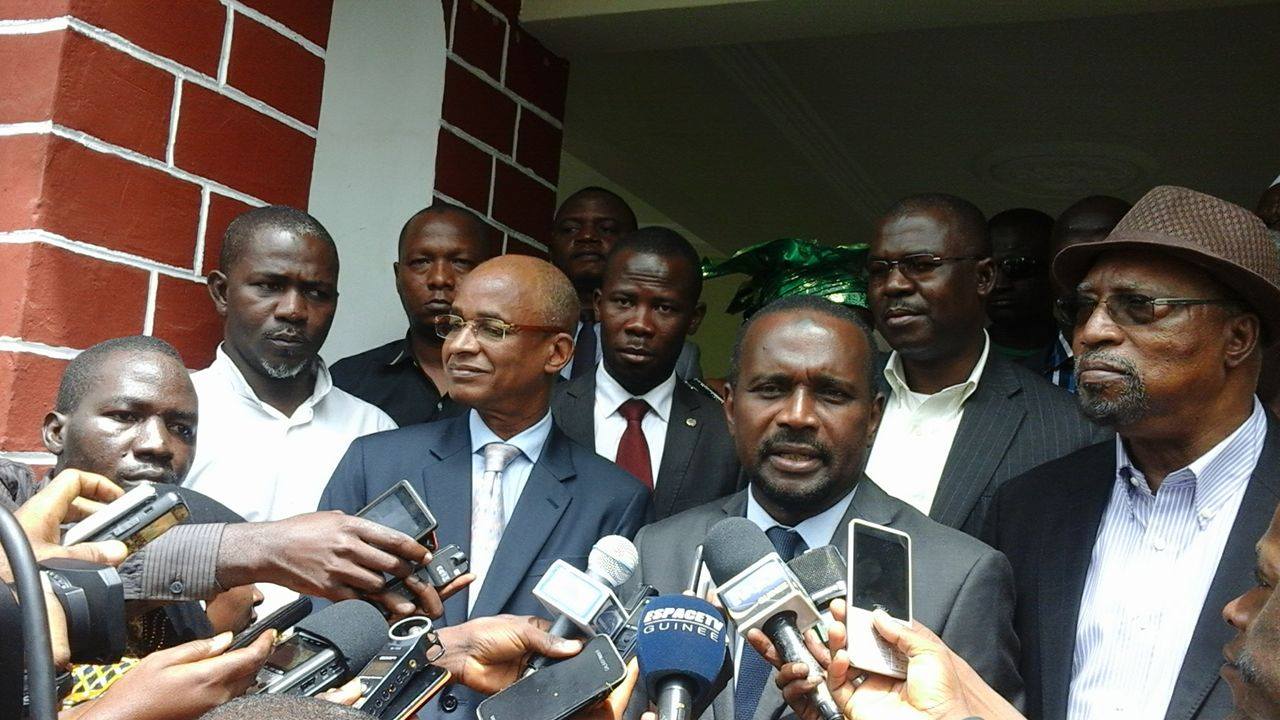 Des leaders de l'opposition guinéenne  Photo-Africaguinee.com