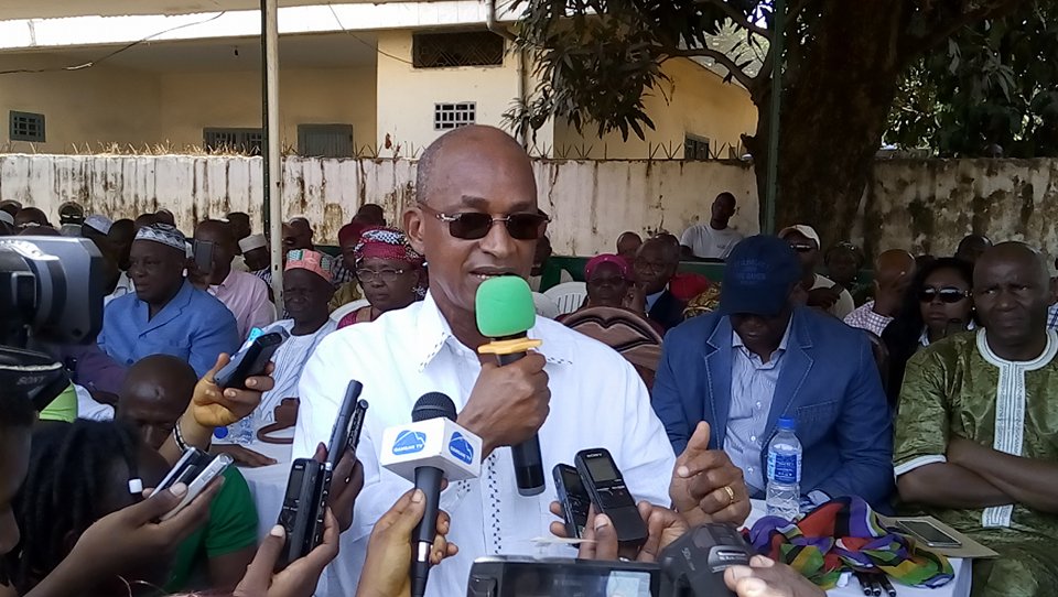 Cellou Dalein Diallo, leader de l'Union des Forces Démocratiques de Guinée