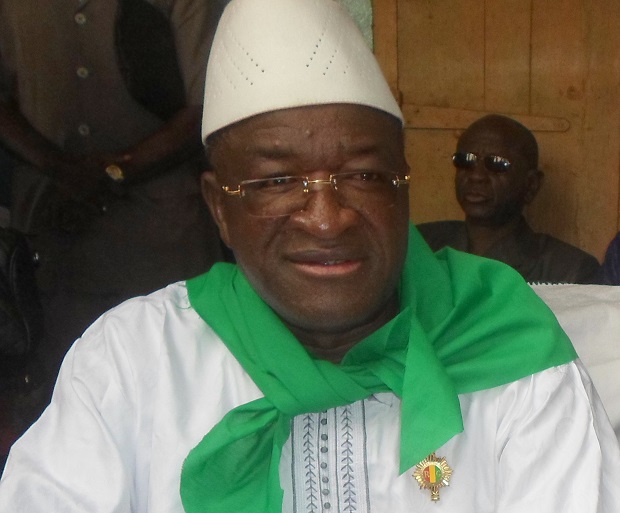 El hadj Mamadou Sylla, leader de l'Union Démocratique de Guinée