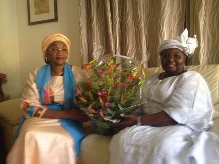 Halimatou Dalein Diallo et Henriette Conté