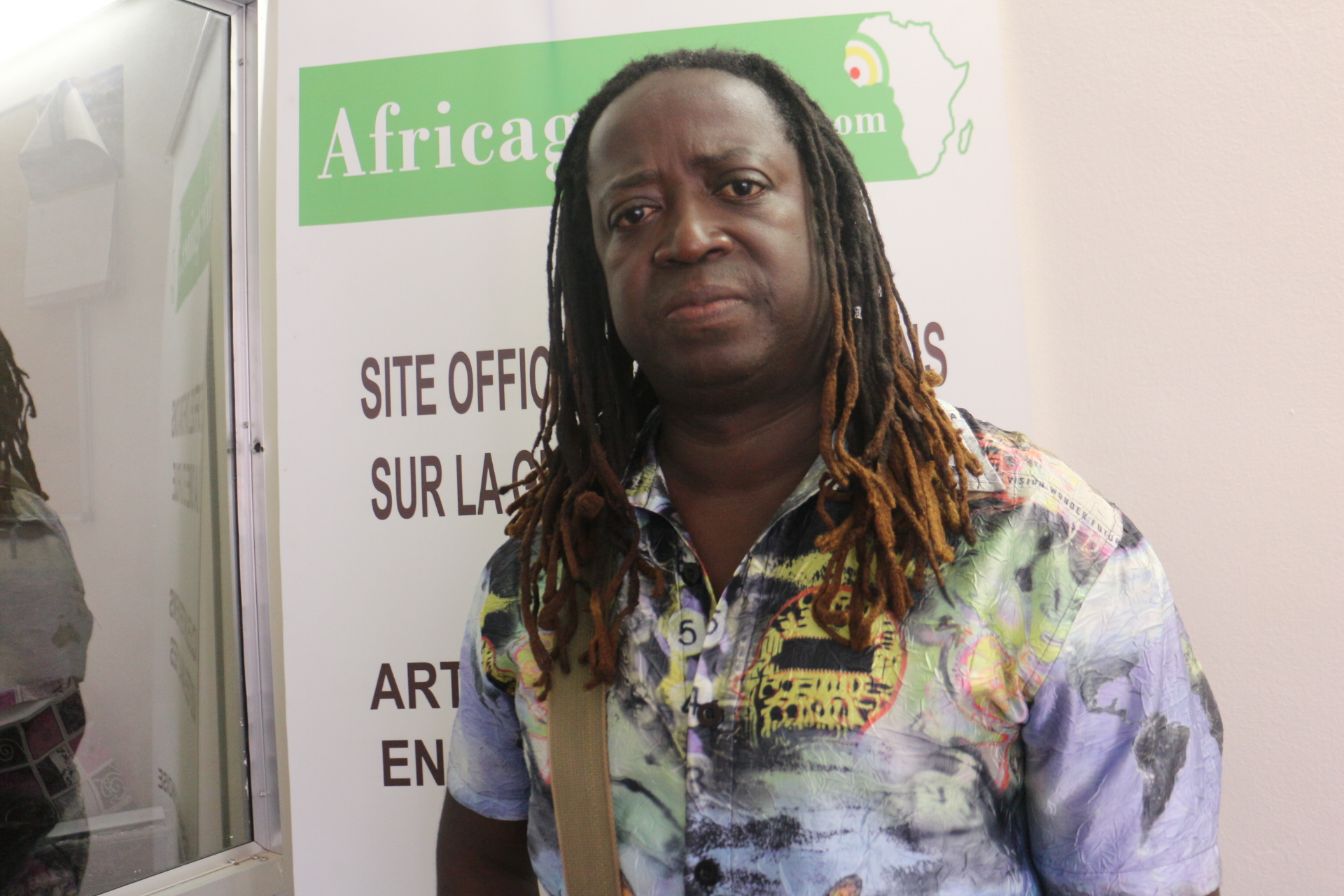Feature image Prince Diabaté dans les locaux d'Africaguinee.com