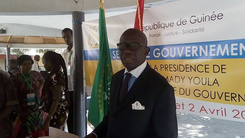 Maître Abdoul Kabèlè Camara, Ministre de la sécurité et de la protection civile  Photo-Africaguinee.com