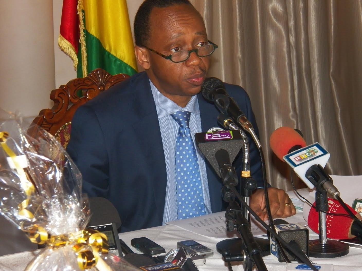 Mamady Youla, Premier Ministre, Chef du Gouvernement guinéen   Photo-Africaguinee.com