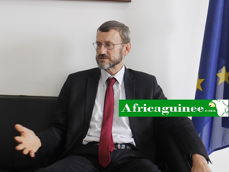 Gerardus Gielen Ambassadeur de l'Union Européenne en Guinée