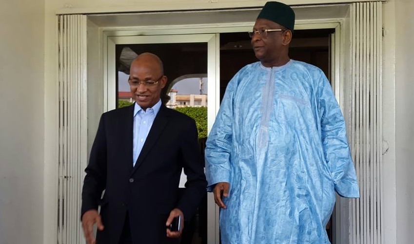 Feature image Cellou Dalein Diallo et Lansana Kouyaté lors d'une rencontre à Conakry-Africaguinee.com