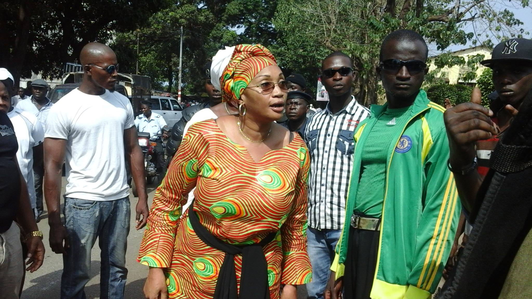 Feature image Hadja Halimatou Dalein Diallo, Image d'archive
