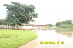 Image d'archive d'une inondation à Kankan