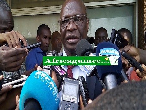 Le ministre Bouréma Condé