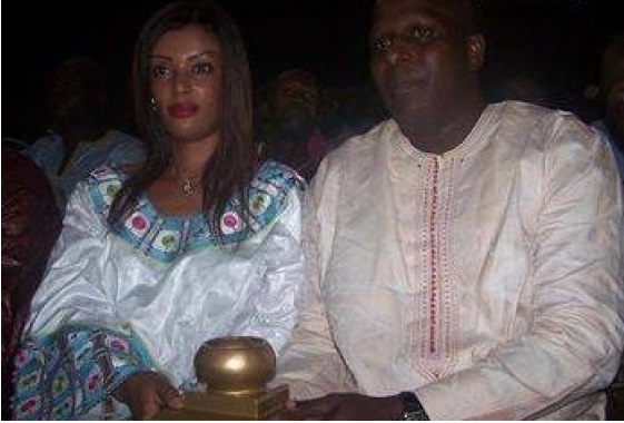 Titi Camara et son épouse Mariam Coulibaly