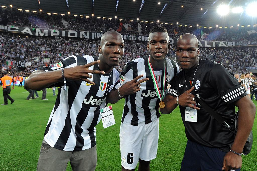 Feature image Les frères Mathias, Paul et Florentin Pogba