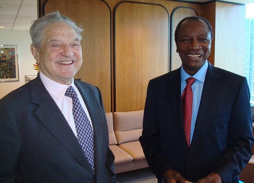 Georges Soros et Alpha Condé-Africaguinee.com