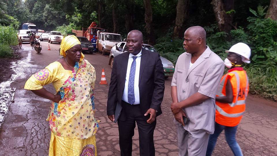 Feature image La ministre des travaux publics, Oumou Camara