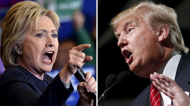 Feature image Hillary Clinton et Donald Trump