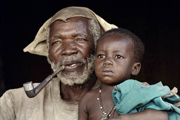 Feature image Un vieux africain-Image d'illustration