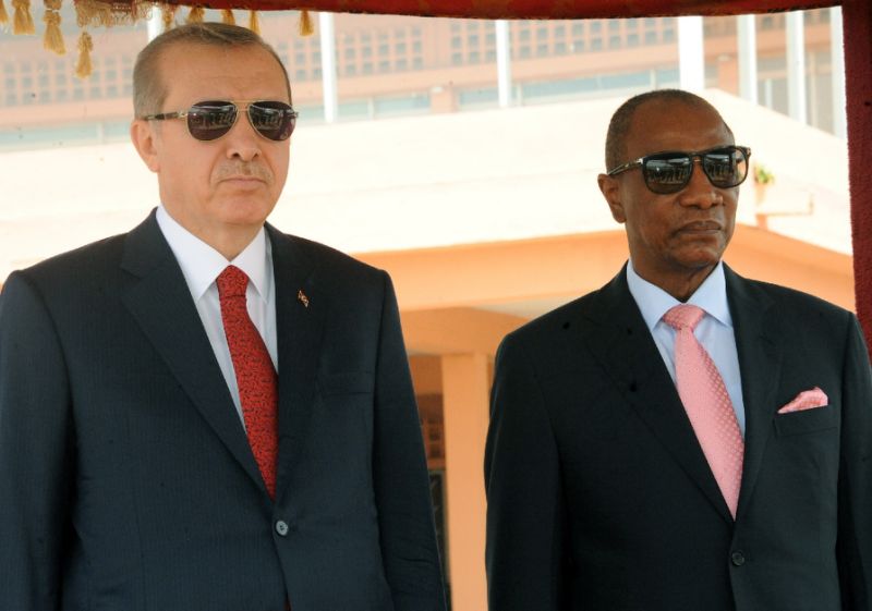 Feature image Les Présidents Erdogan et Alpha Condé