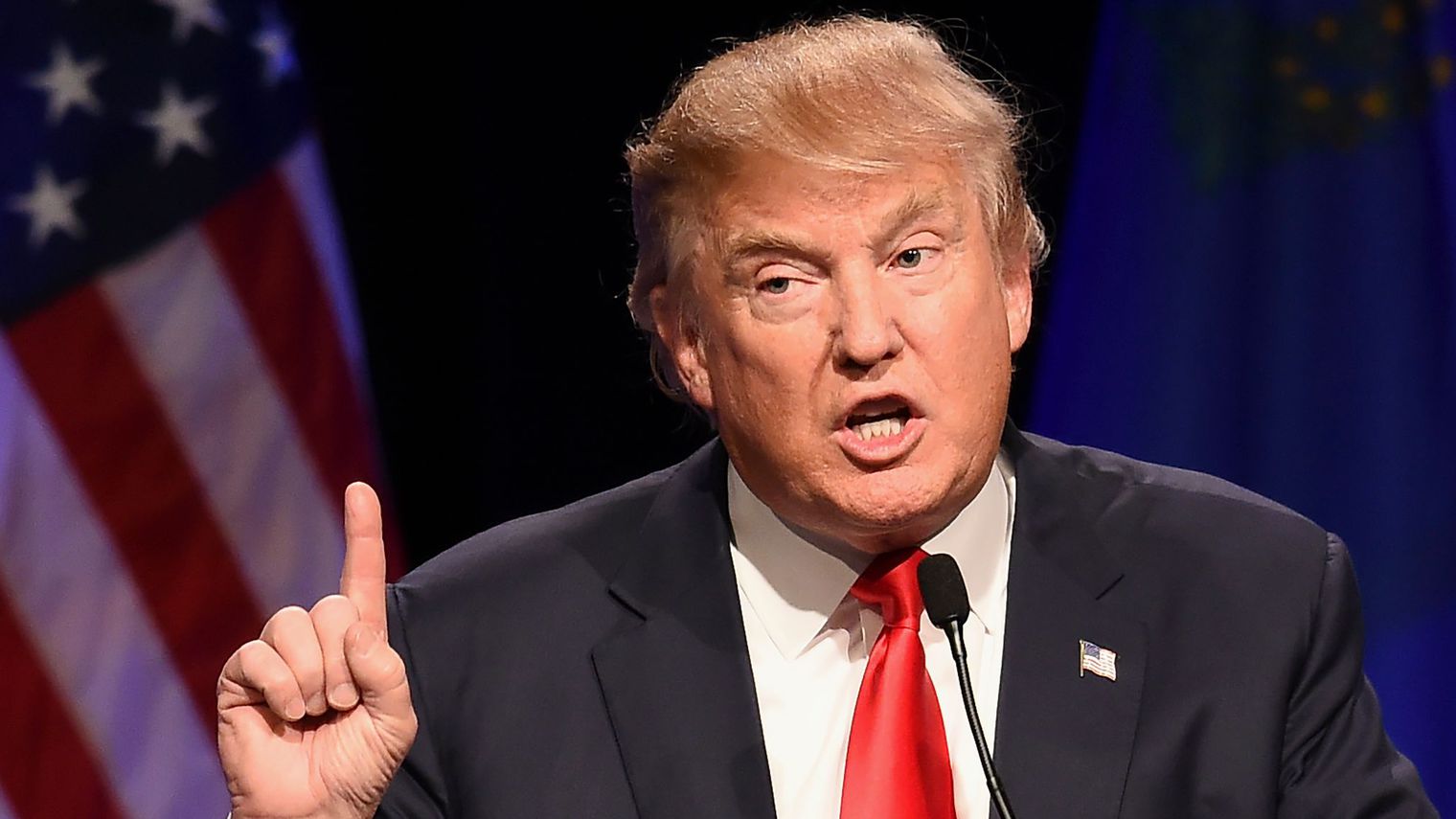 Feature image Donald Trump, candidat américain à la présidence américaine