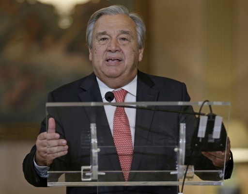 Le nouveau patron de l'ONU, Antonio Guterres