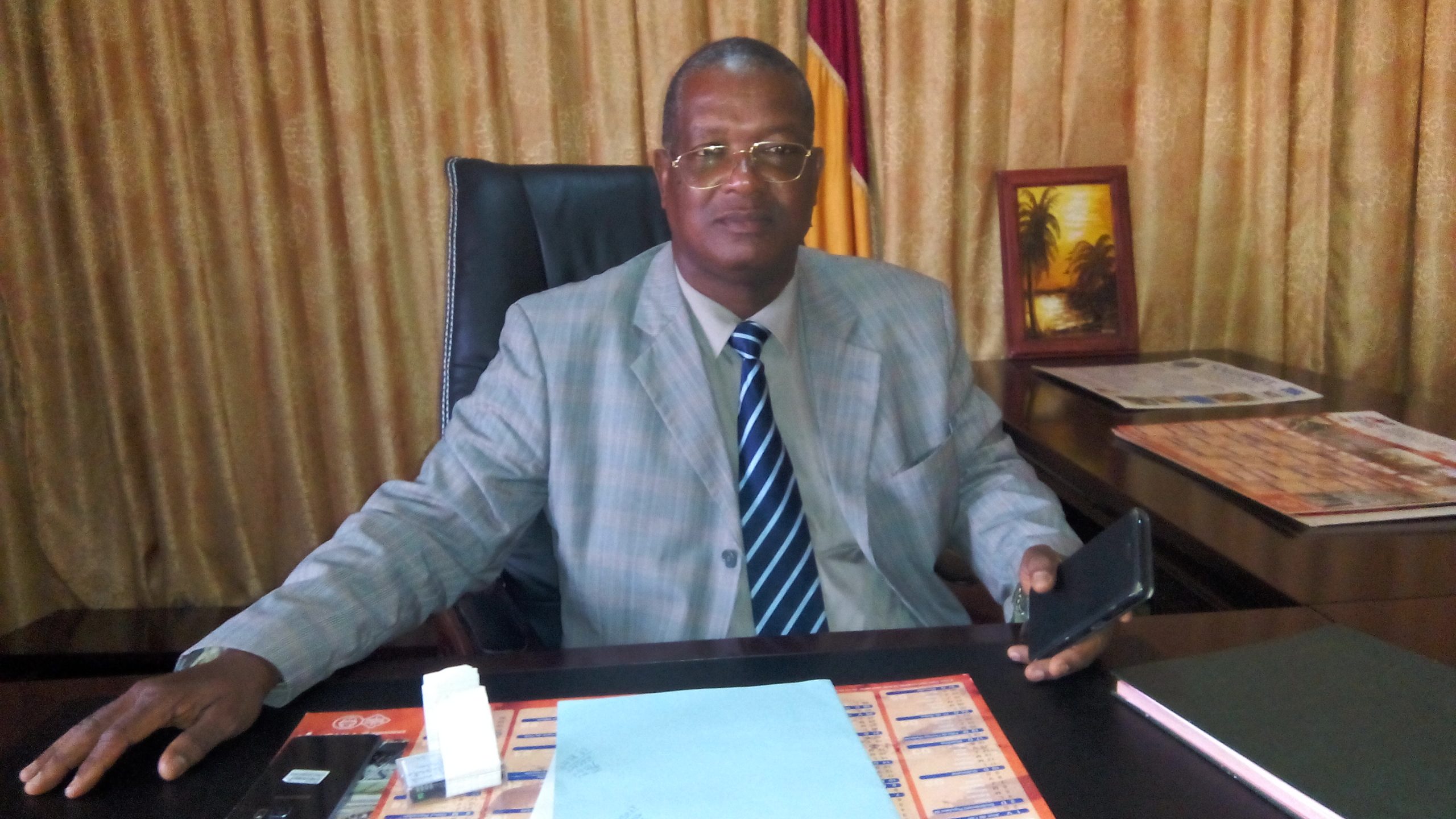 Feature image Amadou Diallo, Secrétaire général de la Confédération nationale des travailleurs de guinée (CNTG)