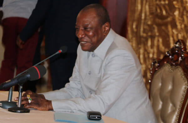 Feature image Alpha Condé, Président de la République de Guinée