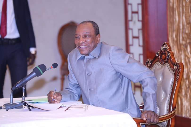 Alpha Condé, Président de la République de Guinée