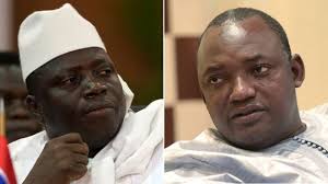 Feature image Yaya Jammeh et Adama Barrow