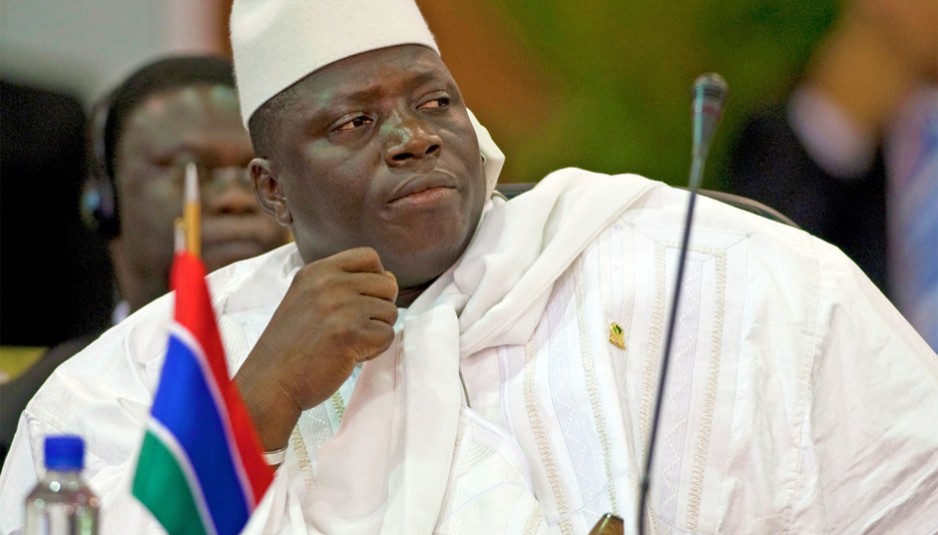 Feature image Le président gambien Yaya Jammeh