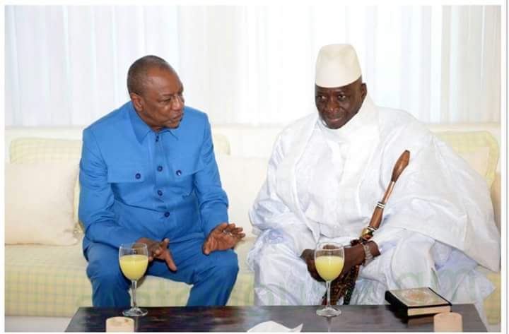 Feature image Alpha Condé et Yahya Jammeh