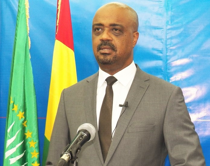 Feature image Albert Damantang Camara, porte-parole du gouvernement