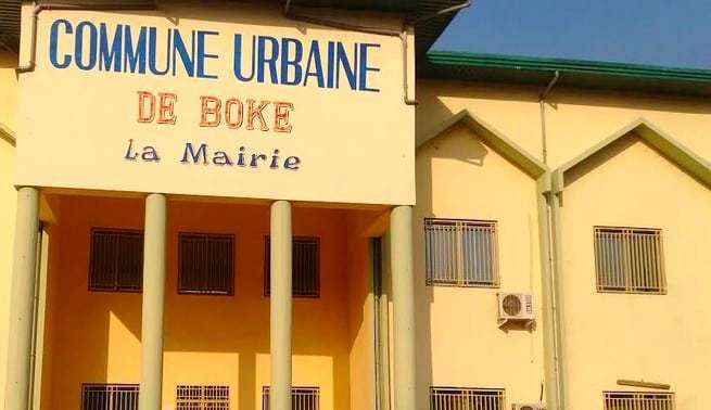 La mairie de Boké