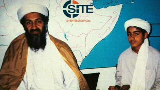 Ben Laden et son fils Hamza
