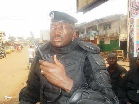 Colonel Ansoumane Camara "Baffoe", Chef des unités d'intervention de la police...