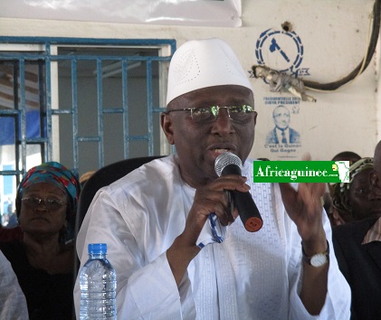 Sidya Touré, leader de l'Union des Forces Républicaines