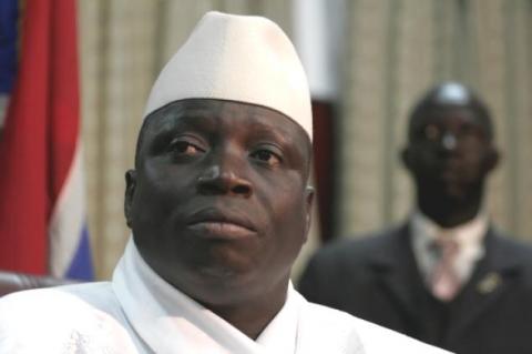 L'ex dictateur gambien Yahya Jammeh