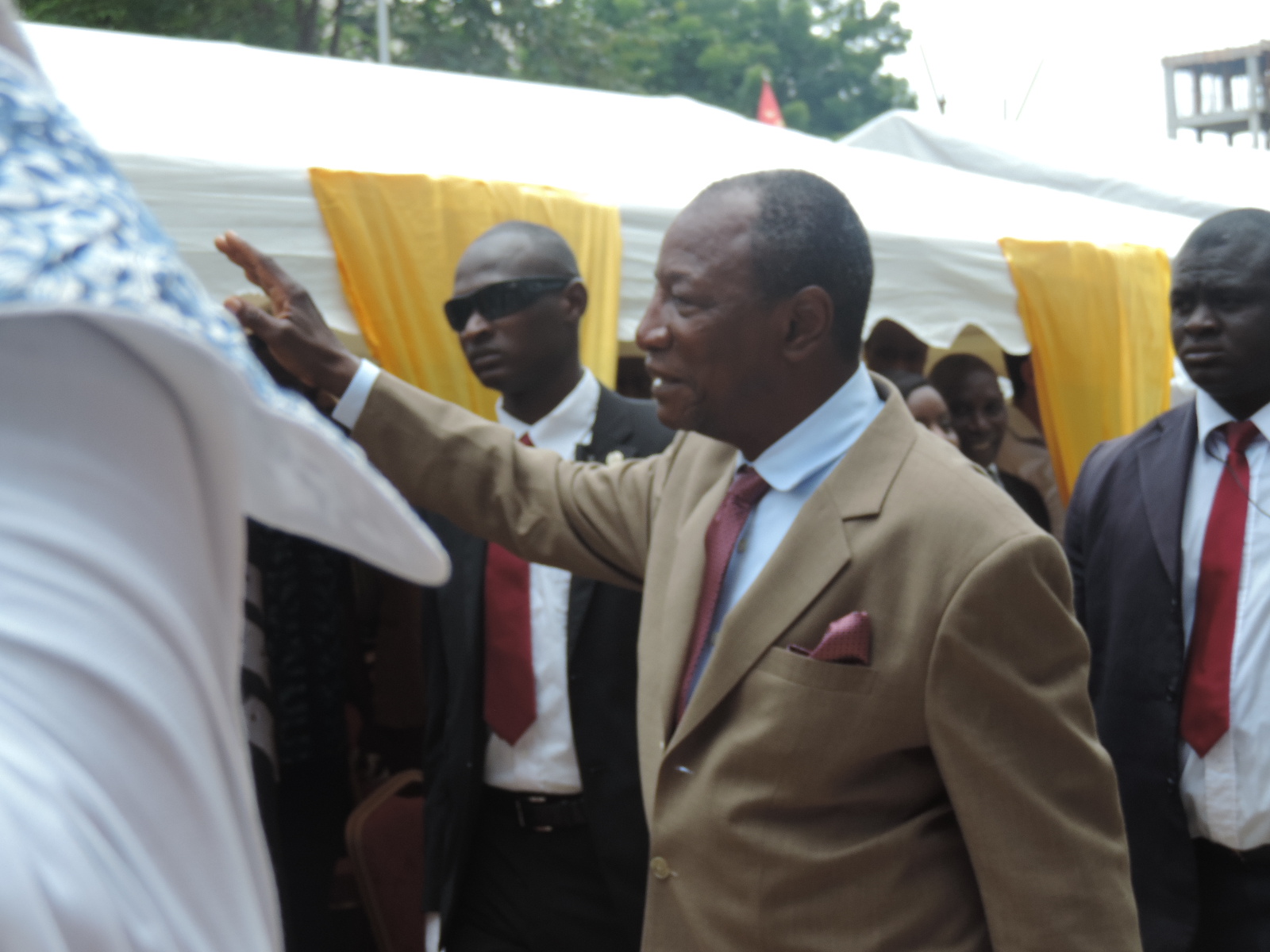 Feature image Alpha Condé, Président de la République de Guinée