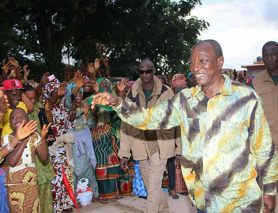Feature image Alpha Condé, Président de la République de Guinée