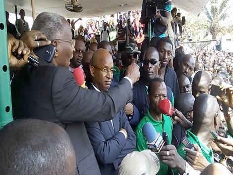 Feature image Bah Oury et Cellou Dalein Diallo au siège de l'UFDG à Conakry