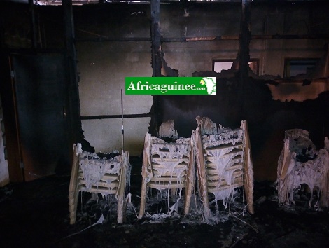 Feature image Incendie à la Cathédrale Sainte-Marie de Nzérékoré