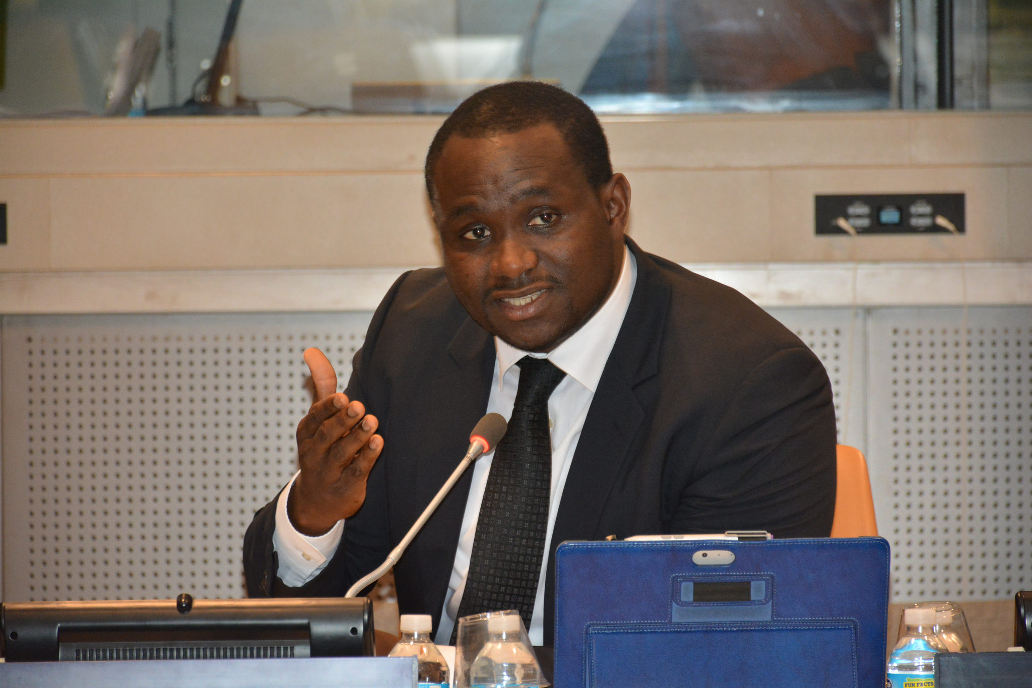 Feature image Moustapha Naité, Ministre de la jeunesse et de l'emploi des jeunes
