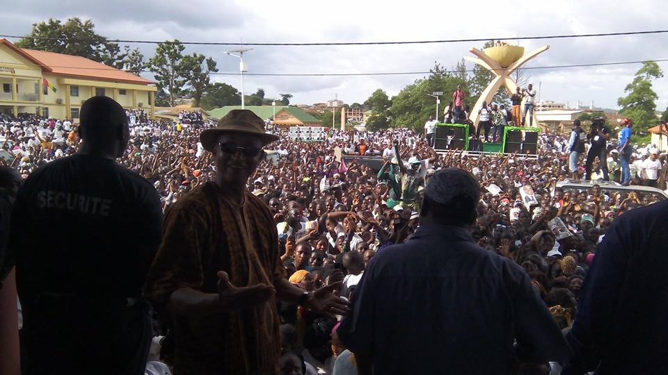 Feature image Cellou Dalein Diallo à Nzérékoré, image d'archive