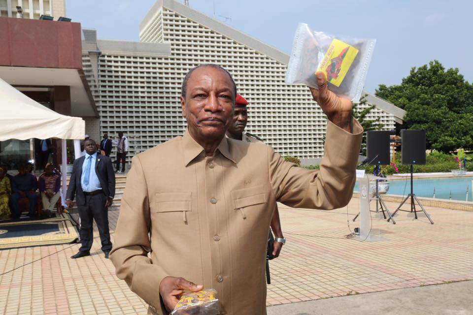 Alpha Condé, Président de la République de Guinée