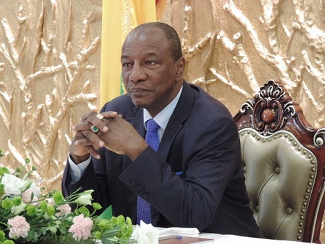 Alpha Condé, Président de la République de Guinée