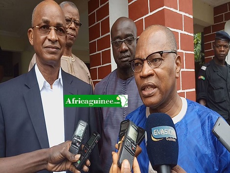 Cellou Dalein Diallo et Ibn Chambas