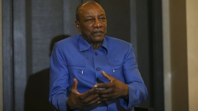 Alpha Condé, Président de la République de Guinée